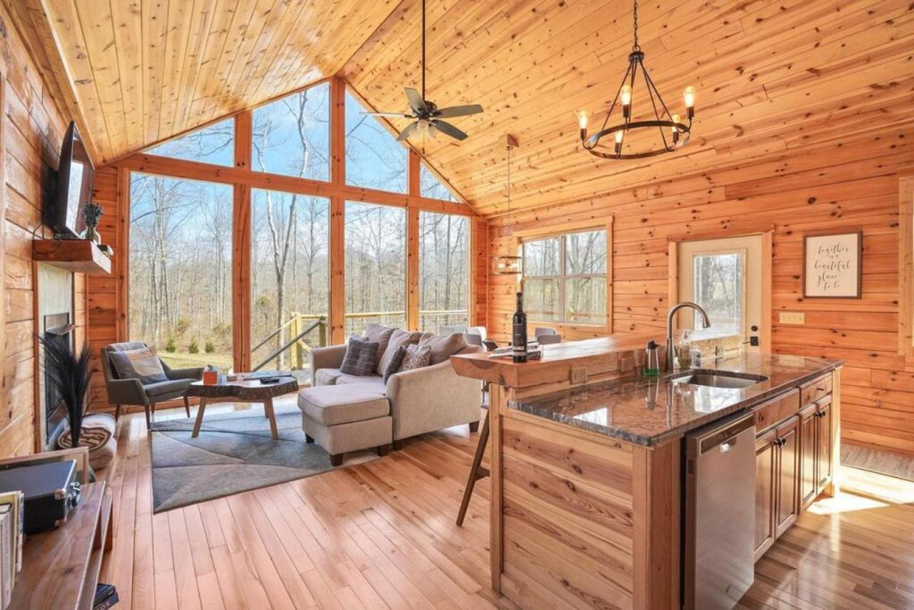 Fern Haven A Modern Take On Hocking Hills Cabins Stella Экстерьер фото