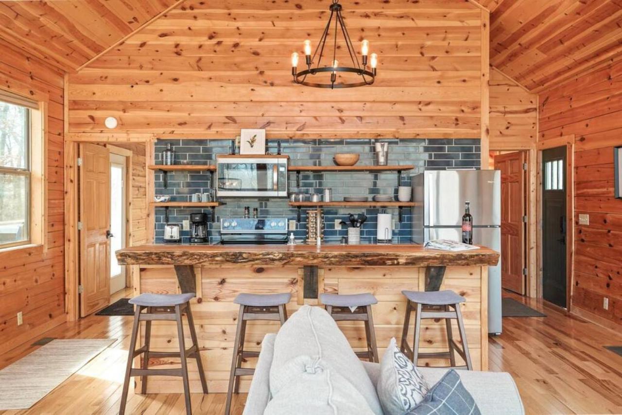 Fern Haven A Modern Take On Hocking Hills Cabins Stella Экстерьер фото