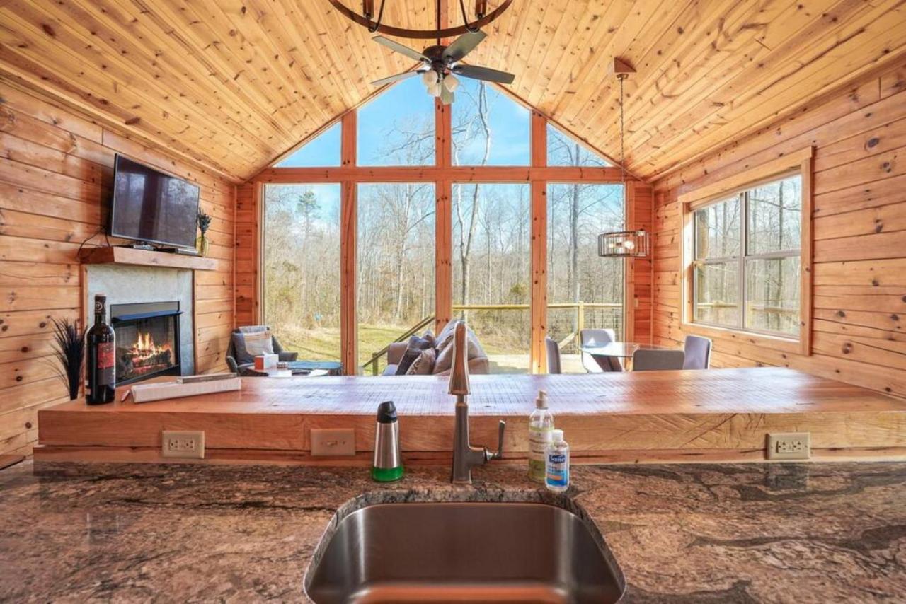 Fern Haven A Modern Take On Hocking Hills Cabins Stella Экстерьер фото