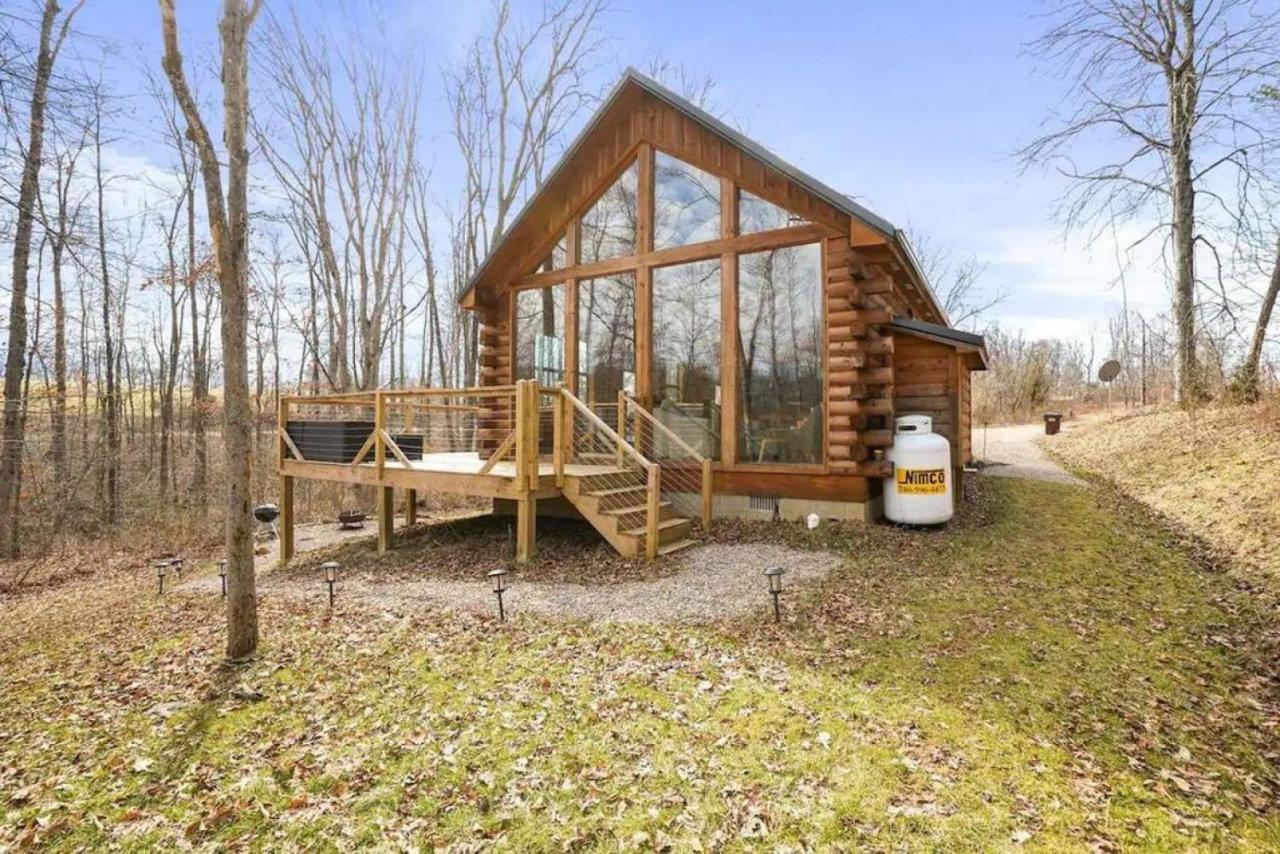 Fern Haven A Modern Take On Hocking Hills Cabins Stella Экстерьер фото