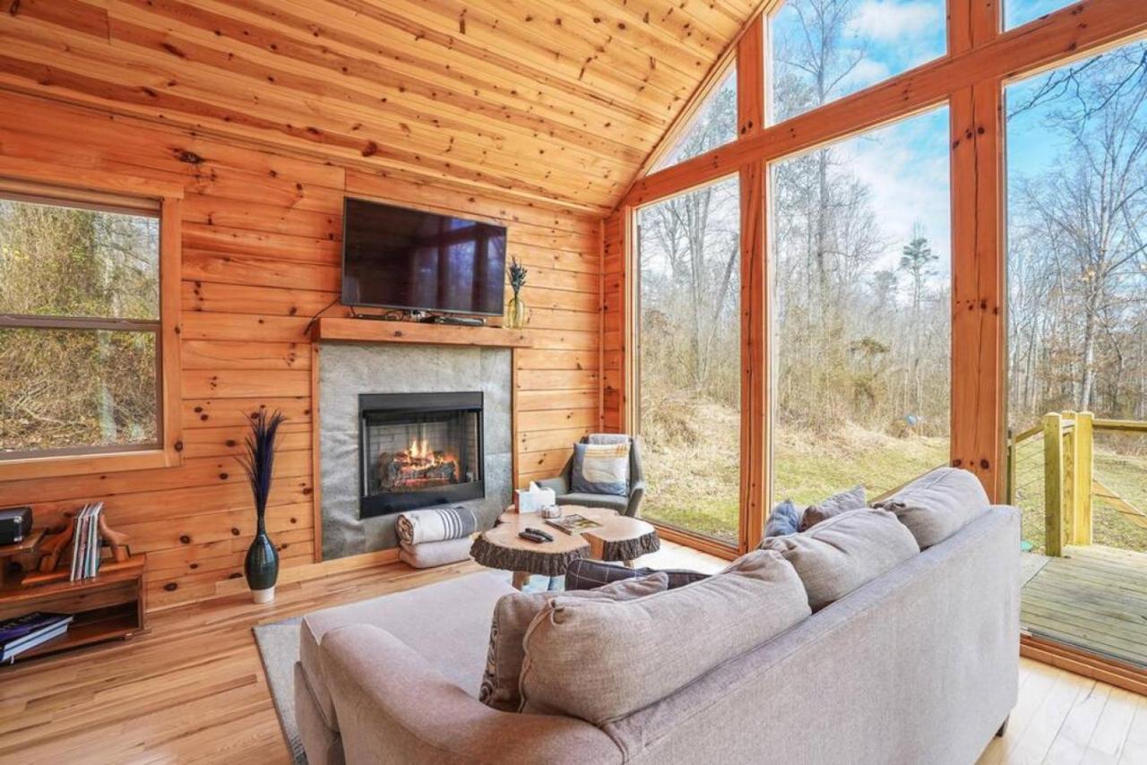 Fern Haven A Modern Take On Hocking Hills Cabins Stella Экстерьер фото